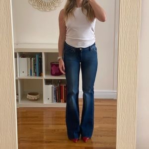 Wide leg jeans